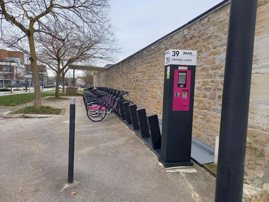 Bel Appartement Grande Terrasse Avec Parking A Dijon Zewnętrze zdjęcie