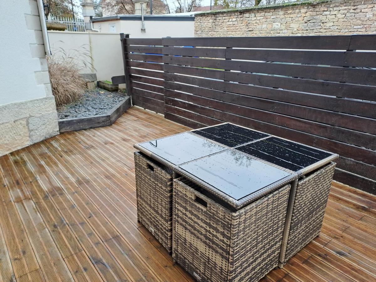 Bel Appartement Grande Terrasse Avec Parking A Dijon Zewnętrze zdjęcie